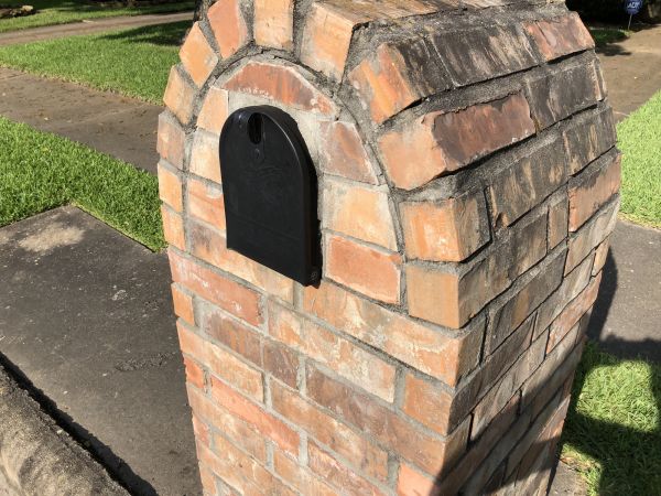 Brick Mailbox Repair in Farmington