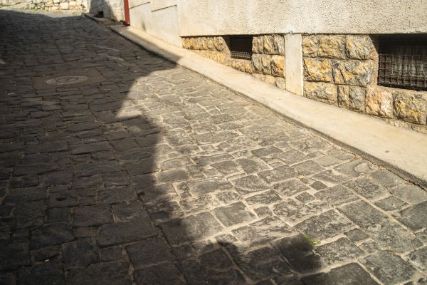 Stone Sidewalk Repair in Farmington