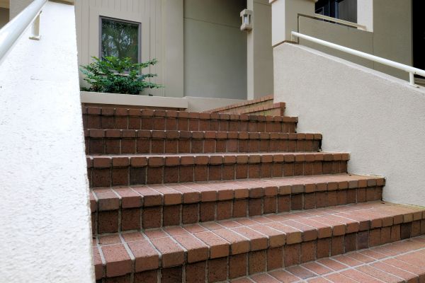 Entryway Brick Repair in Farmington